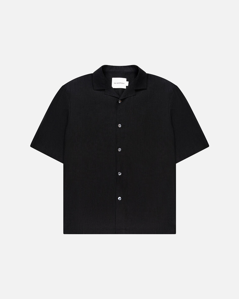 The Good People Soof Shirt Black