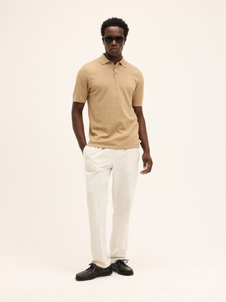 The Good People Plan terracotta polo