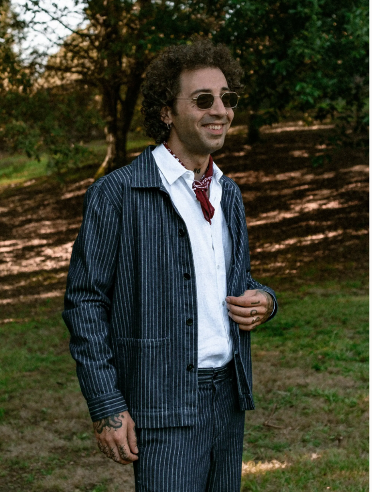 Carpasus Overshirt Denim Alfi Marine