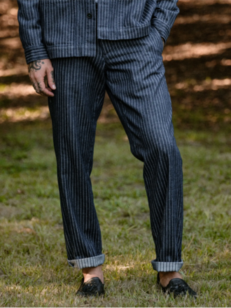 Carpasus Trousers Denim Alfi Marine