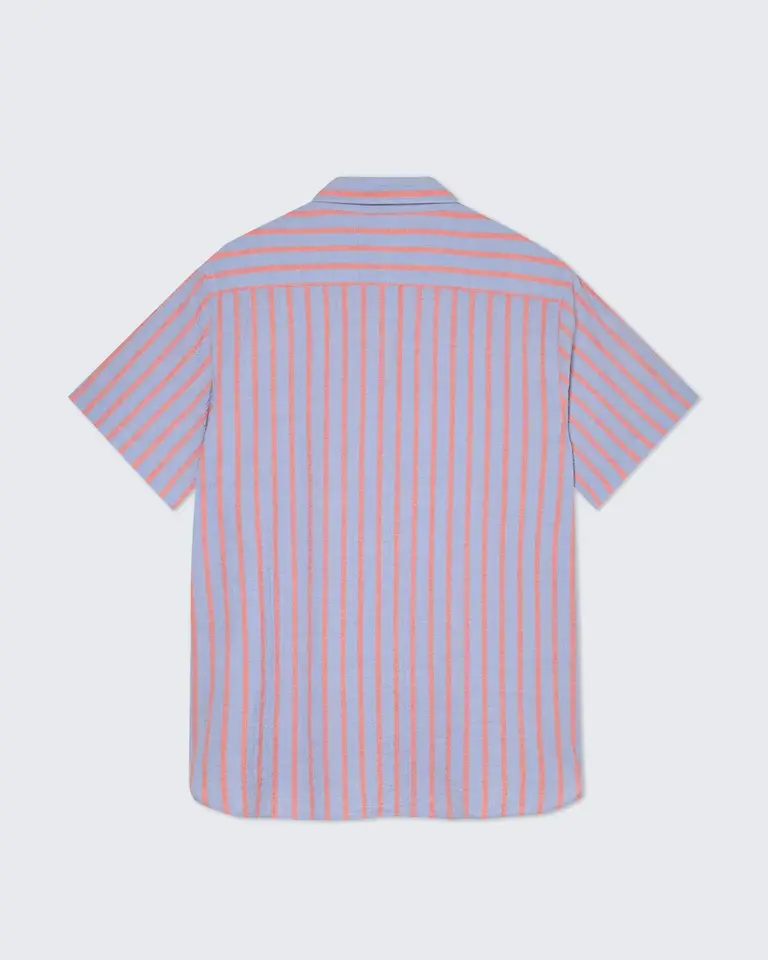 La Paz ALEGRE pattern shirt sunrise/wind blue