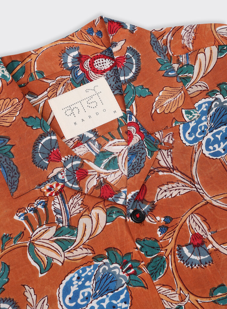 Kardo Ronen Shirt Block Print01