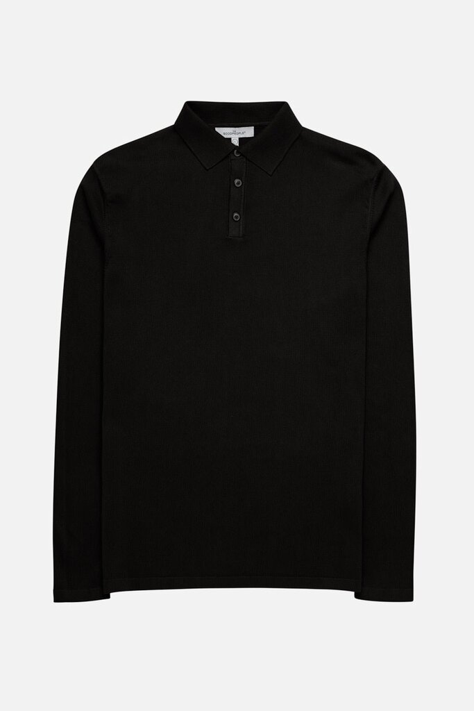 The Good People Kai polo black