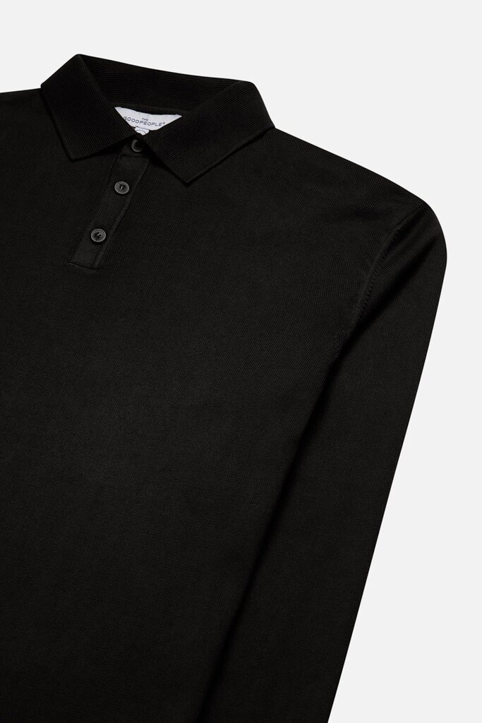 The Good People Kai polo black