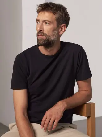 About Companions Liron t-shirt eco pique black