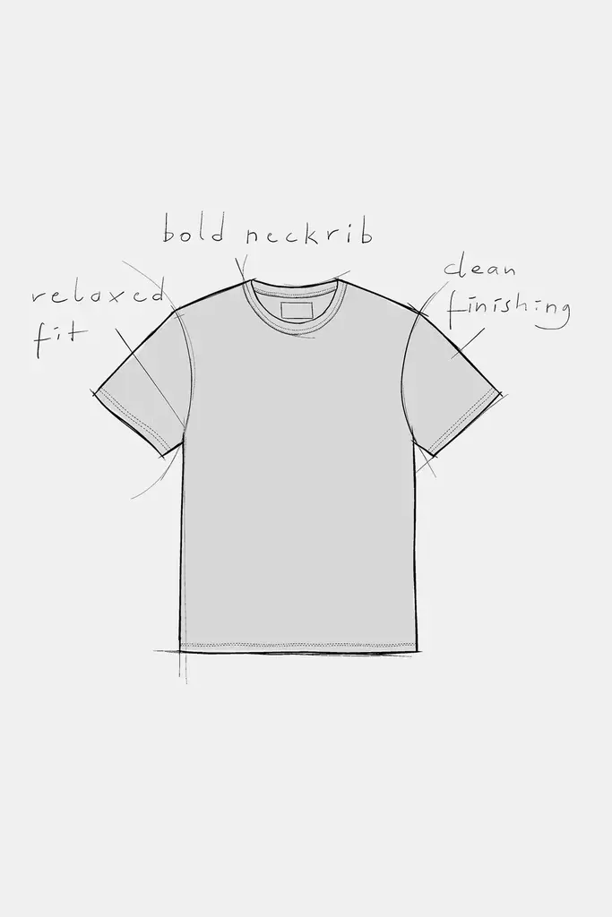 About Companions Liron T-shirt eco pique white