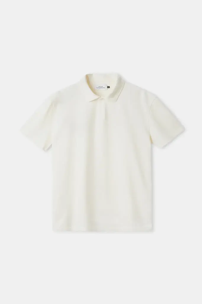 About Companions TODD shirt eco grain jersey ecru