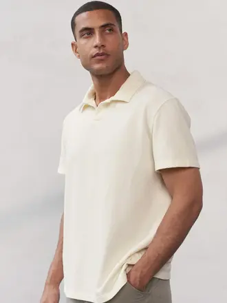 About Companions TODD shirt eco grain jersey ecru