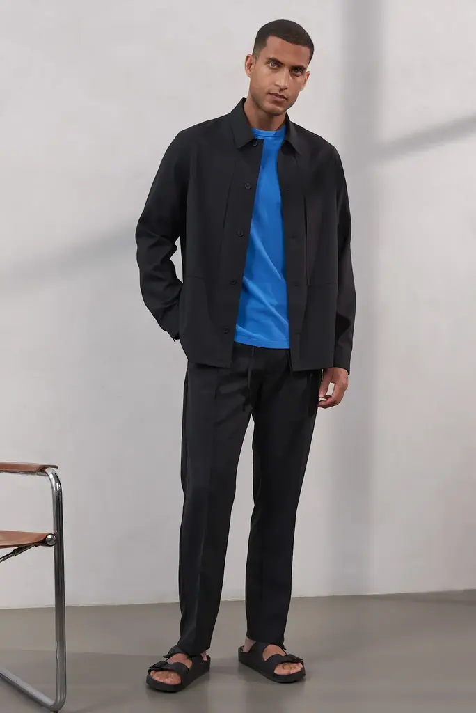 About Companions MAGNUS Trouser eco cool wool ebony