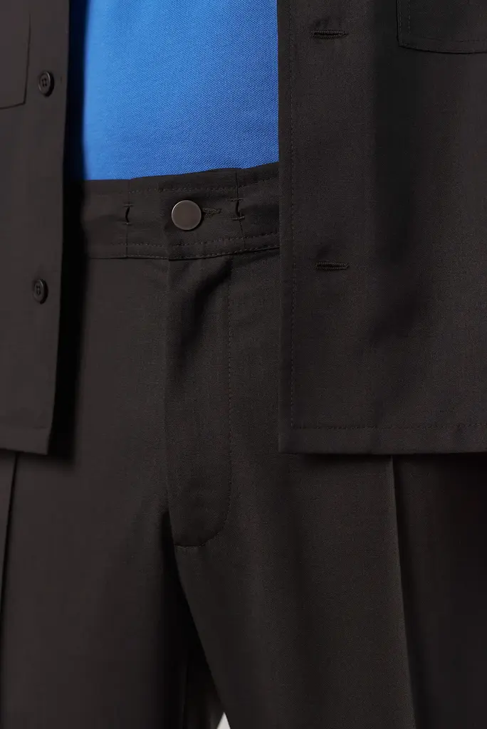 About Companions MAGNUS Trouser eco cool wool ebony