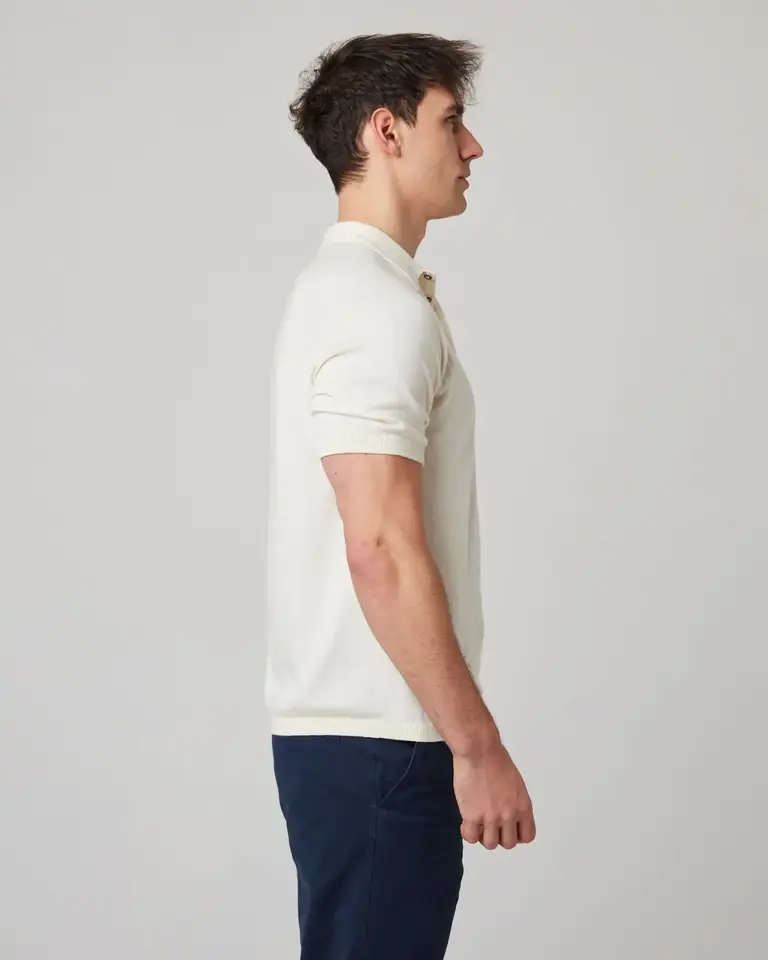 Peregrine Jones Polo Shirt White