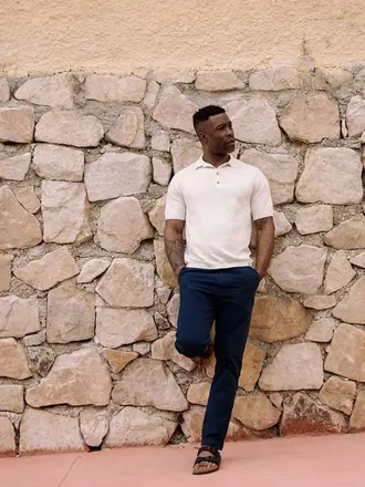 Peregrine Jones Polo Shirt White