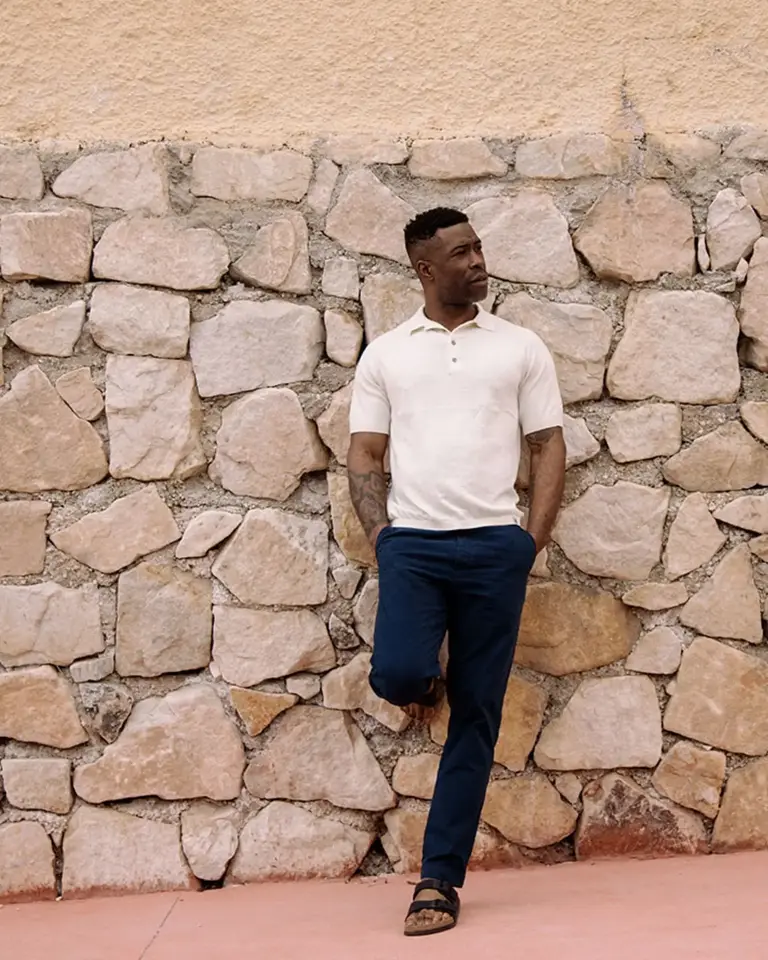 Peregrine Jones Polo Shirt White