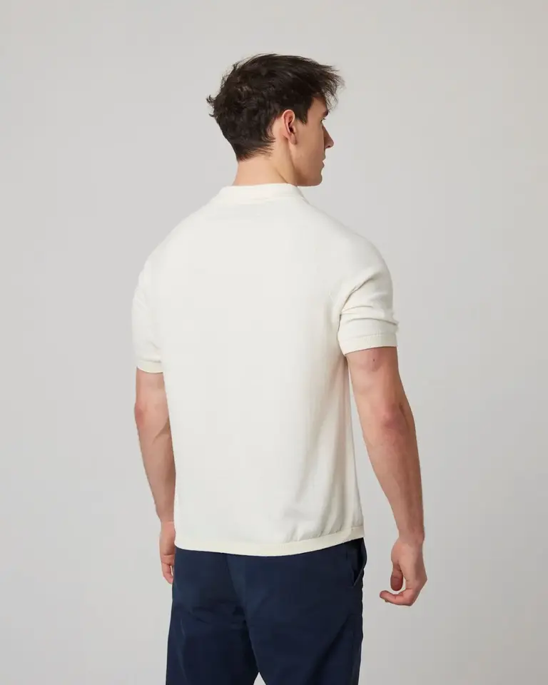 Peregrine Jones Polo Shirt White
