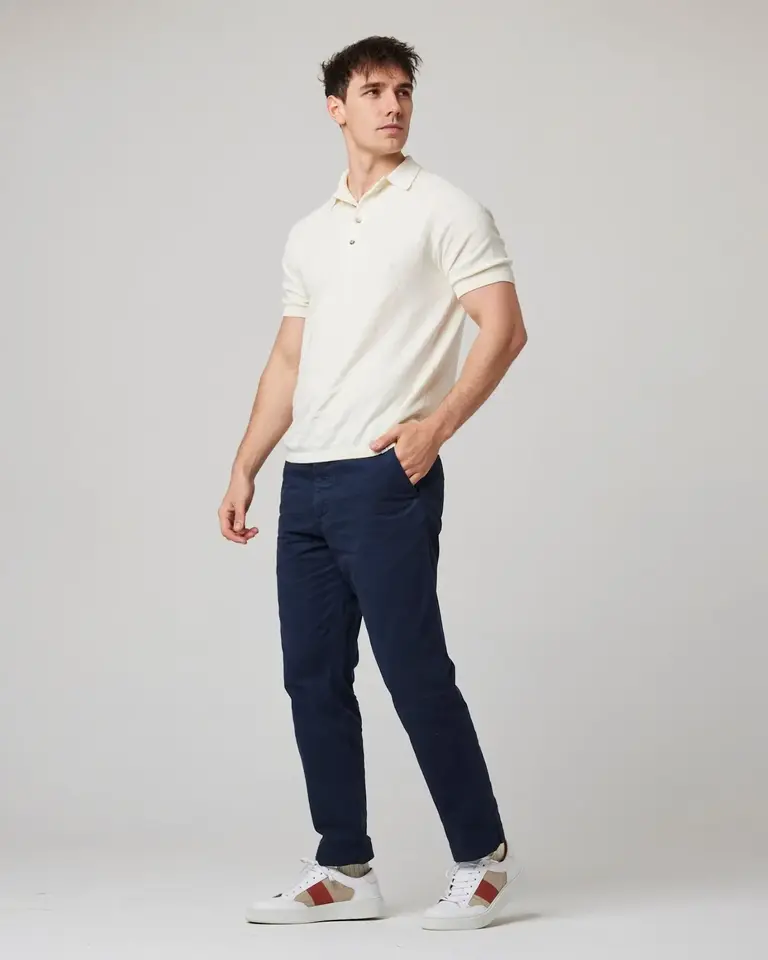 Peregrine Jones Polo Shirt White