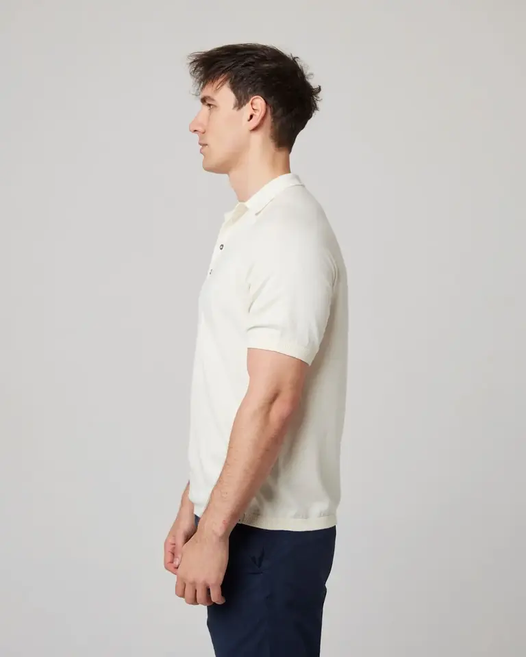 Peregrine Jones Polo Shirt White