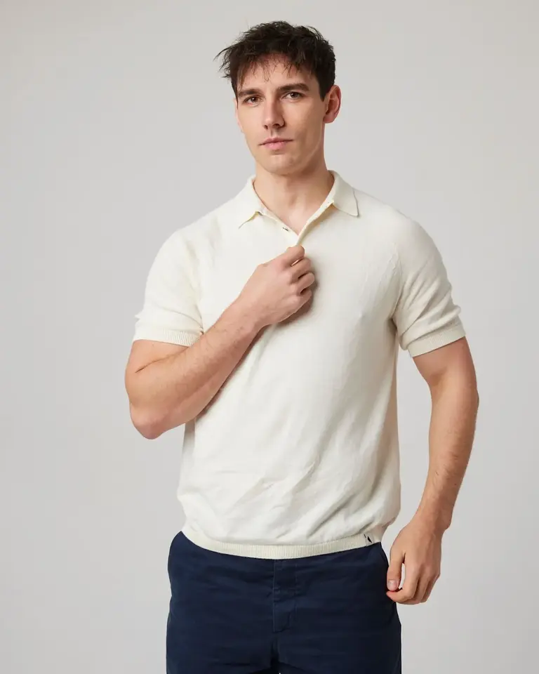 Peregrine Jones Polo Shirt White
