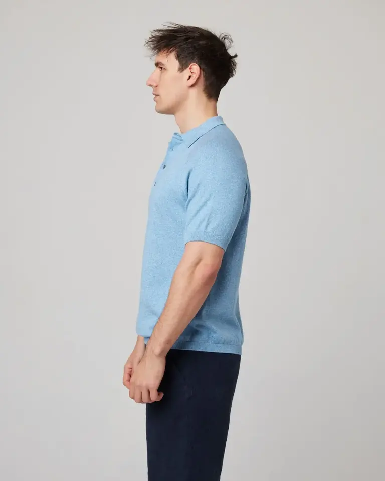 Peregrine Jones Polo Shirt Ocean