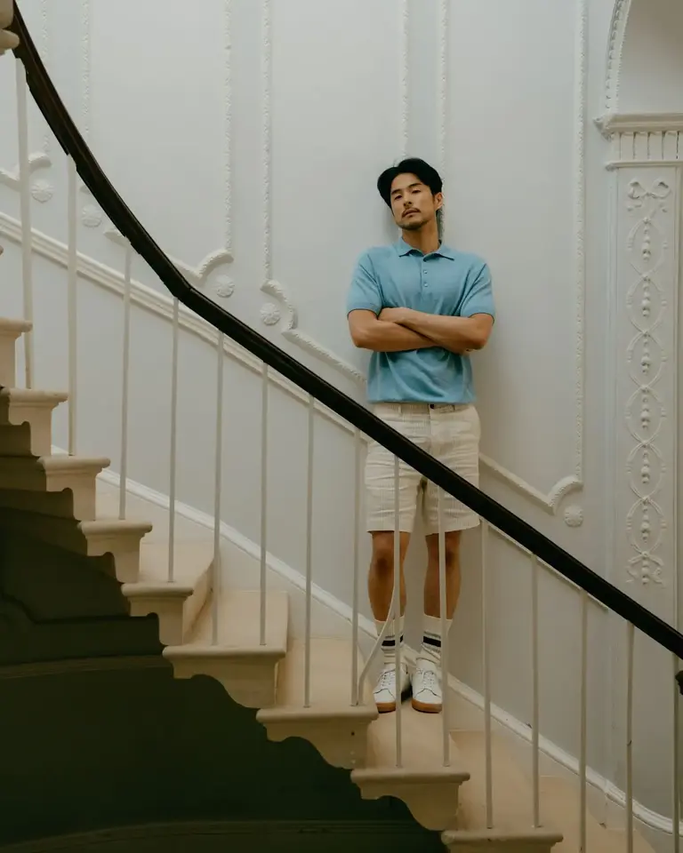 Peregrine Jones Polo Shirt Ocean