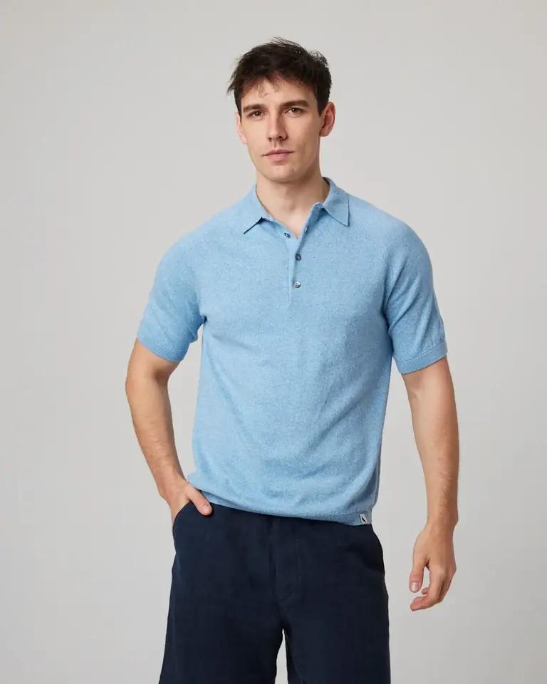 Peregrine Jones Polo Shirt Ocean