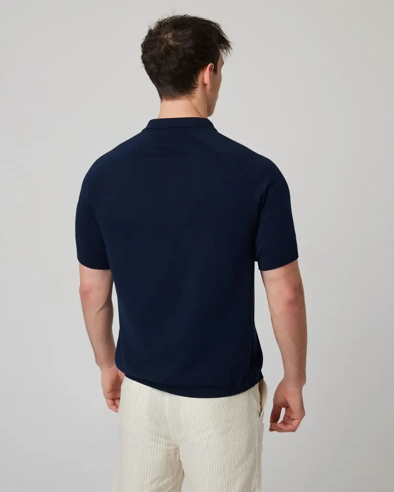 Peregrine Jones polo shirt navy
