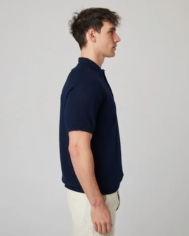Peregrine Jones polo shirt navy