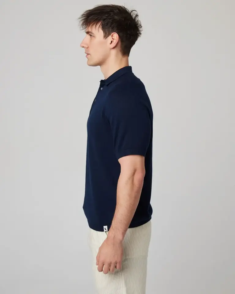 Peregrine Jones polo shirt navy