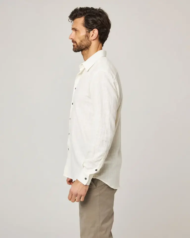 Peregrine Resort Shirt White