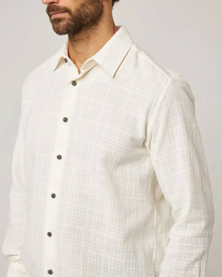 Peregrine Resort Shirt White