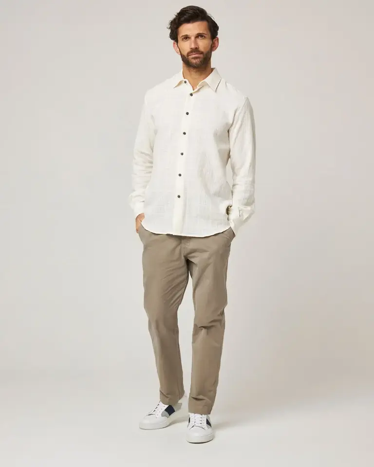 Peregrine Resort Shirt White