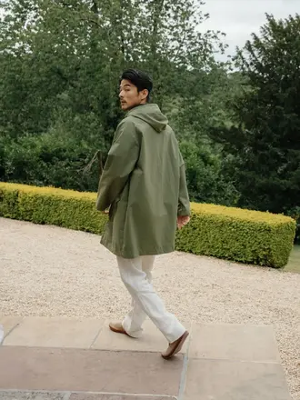 Peregrine Woodchester Cagoule Coat Green