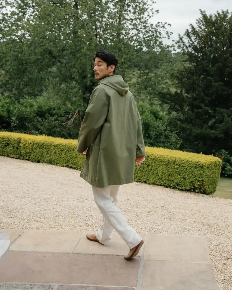 Peregrine Woodchester Cagoule Coat Green