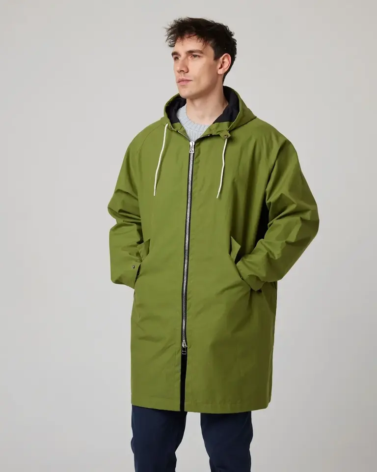 Peregrine Woodchester Cagoule Coat Green