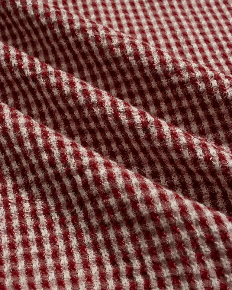Far Afield Cost Shirt Gingham Check - Red