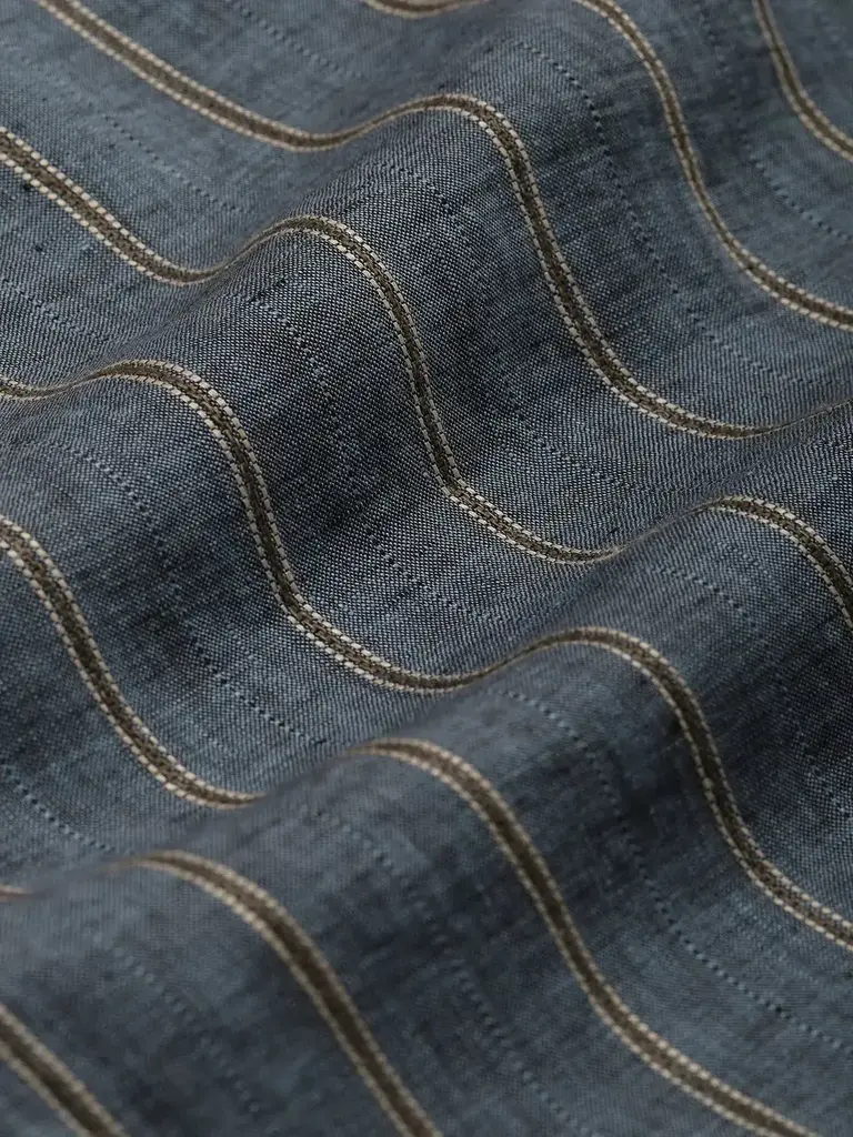 Carpasus Shirt Linen Milano Azur