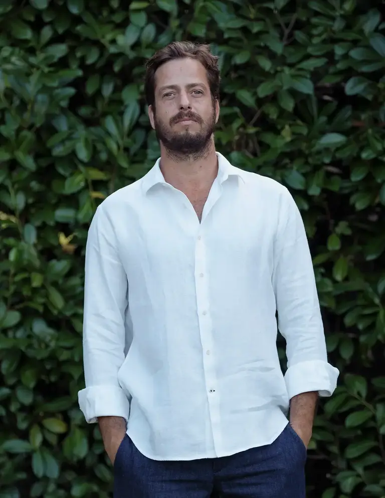 Carpasus Shirt Linen Clerigo White
