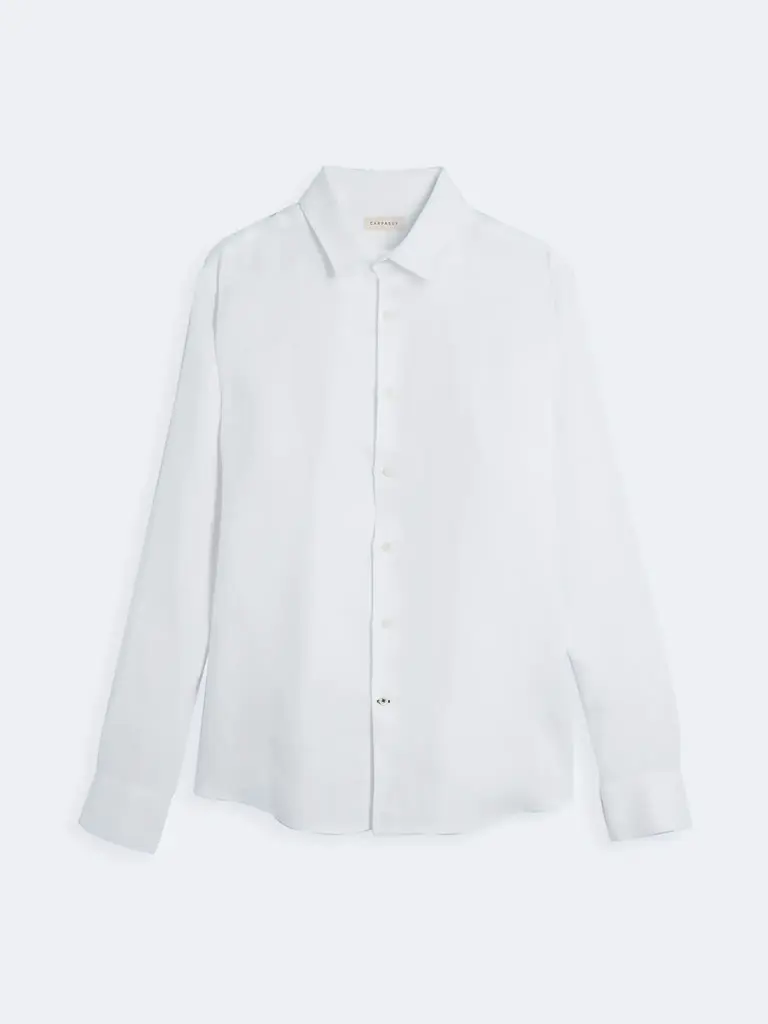 Carpasus Shirt Linen Clerigo White