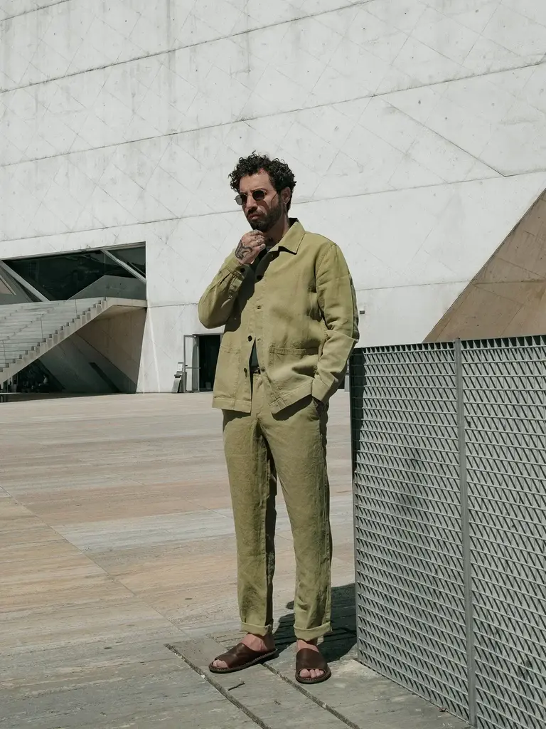 Carpasus Overshirt Abaca Olive