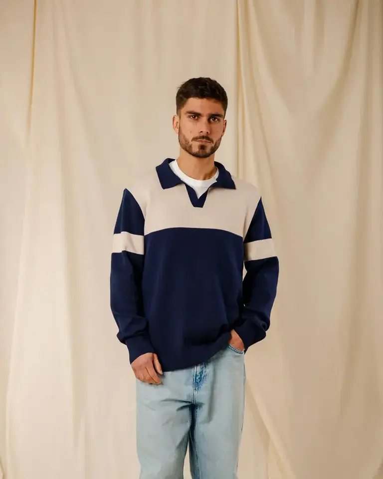 Royal Mer 0KARL-B Marine Beige polo