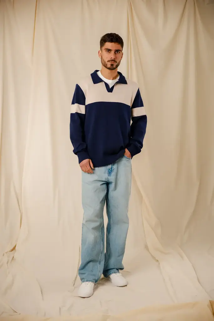 Royal Mer 0KARL-B Marine Beige polo