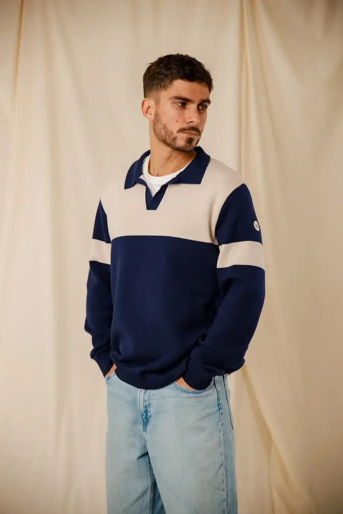 Royal Mer 0KARL-B Marine Beige polo