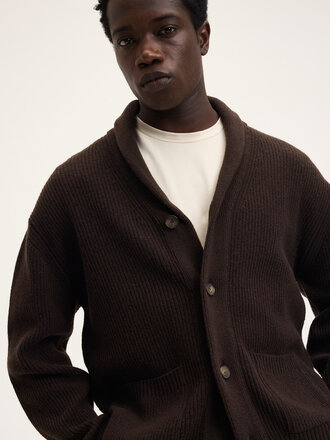 The Good People KARDIGAN chocolate brown