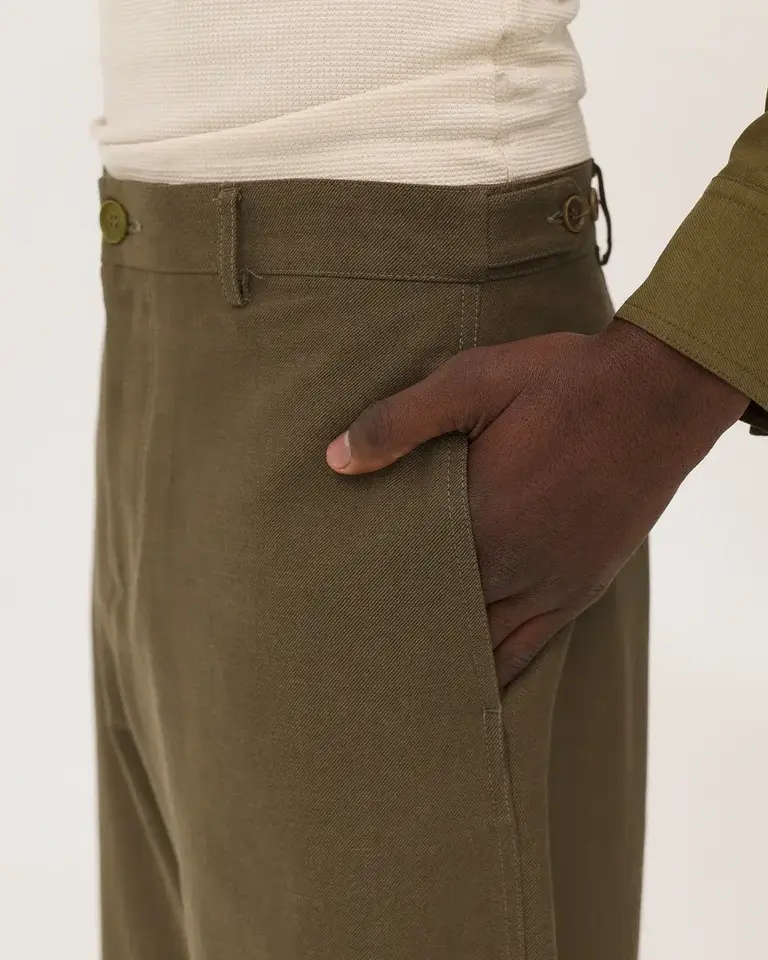 Noyoco Dublin trousers Olive