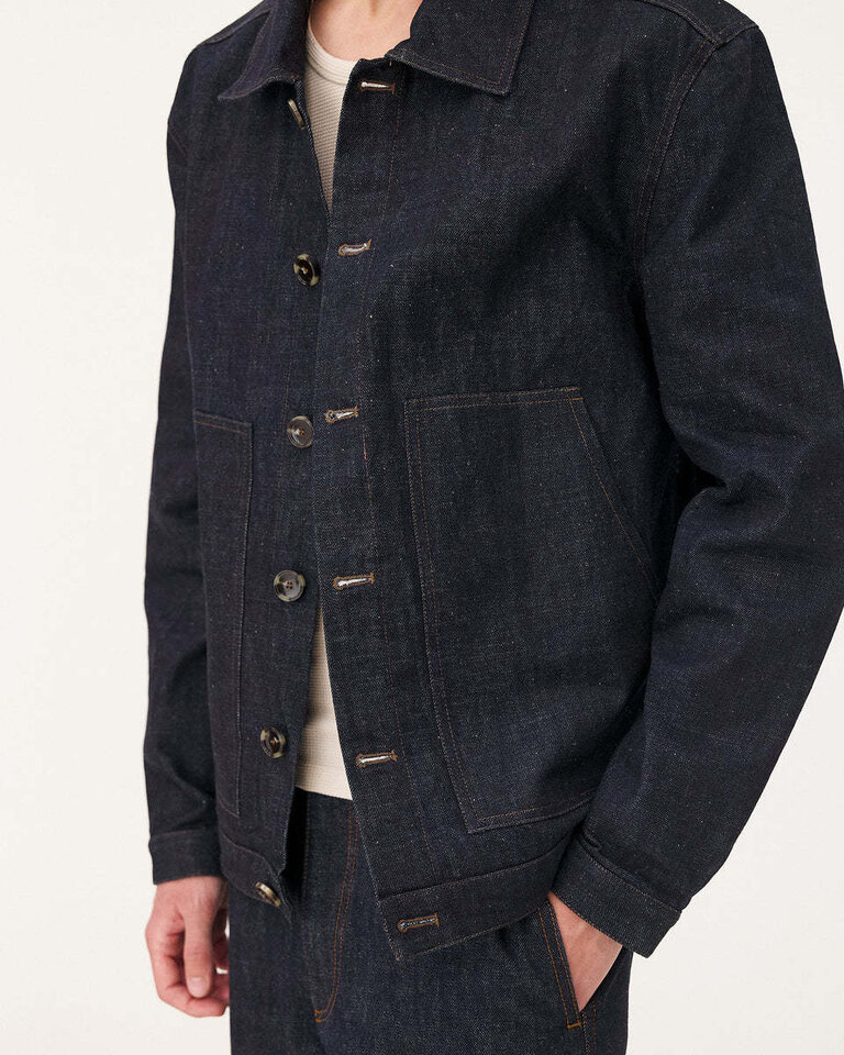 Noyoco Arizona Indigo Cotton Jacket