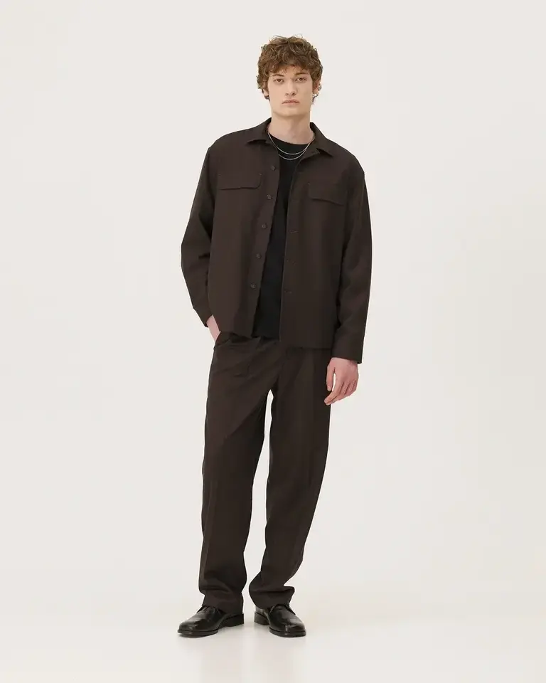 Noyoco Overshirt Mars Brown