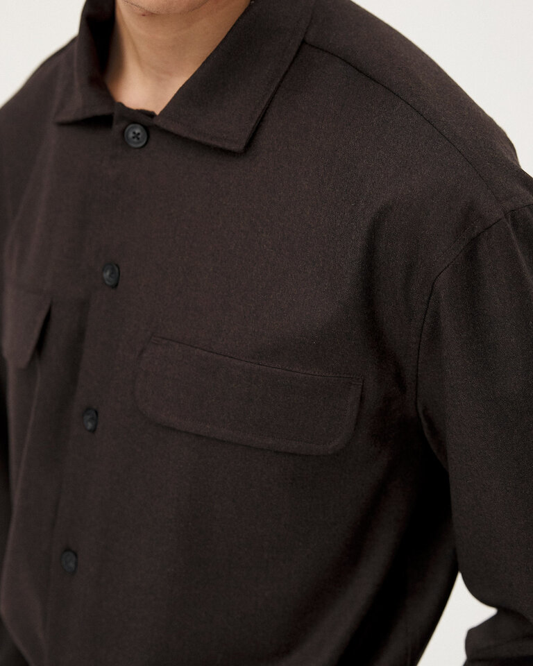 Noyoco Overshirt Mars Brown