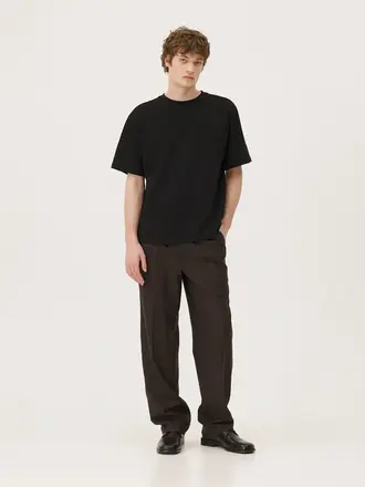 Noyoco Lotten trousers Brown Wool