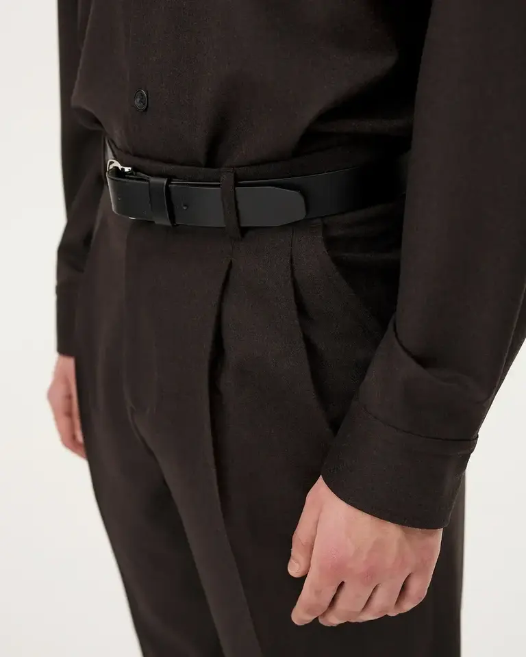 Noyoco Lotten trousers Brown Wool