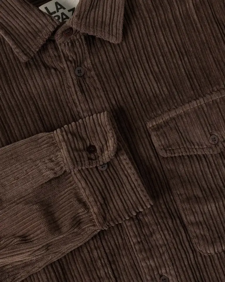 La Paz Aguiar overshirt brown