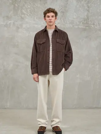 La Paz Aguiar overshirt brown